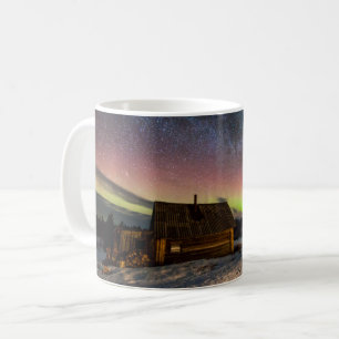 Ice & Snö   Aurora Polaris Murmansk, Island Kaffemugg
