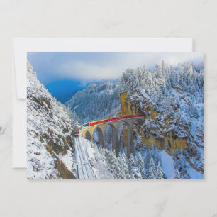 Ice & Snö Bernina Express, Schweiz Tack Kort