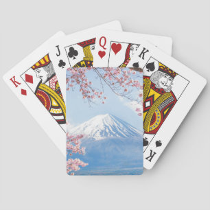 Ice & Snö Cherry Blommars Mt. Fuji Japan Casinokort