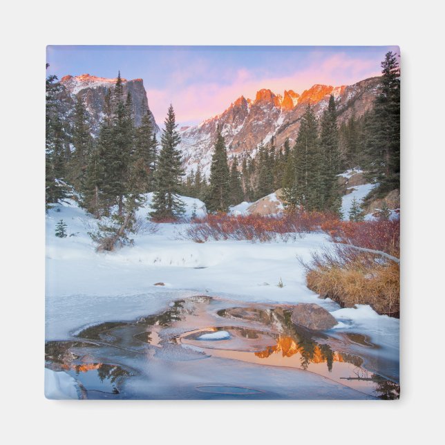 Ice & Snö | Estes Park, Colorado Magnet (Framsidan)