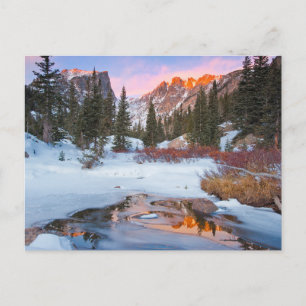 Ice & Snö Estes Park, Colorado Vykort