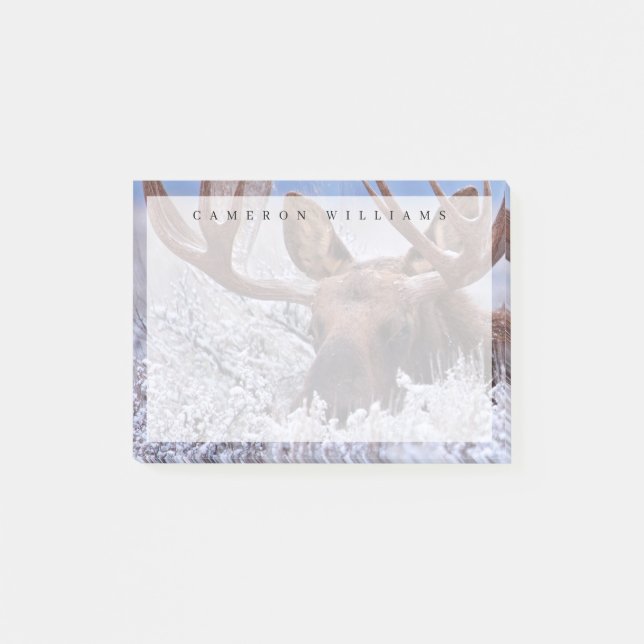 Ice & Snö | Grand Teton National Park Wyoming Post-it Block (Framsida)