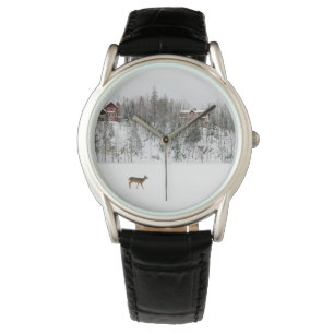 Ice & Snö Hjort i Snö Quebec, Kanada Armbandsur