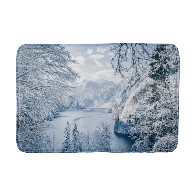 Ice & Snö | Königssee Sjö, Tyskland Badrumsmatta (Framsidan)