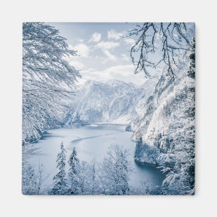 Ice & Snö   Königssee Sjö, Tyskland Magnet
