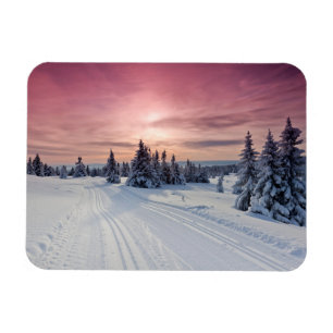 Ice & Snö Lillehammer, Norge Magnet