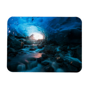 Ice & Snö Mendenhall Glacier, Juneau, Alaska Magnet