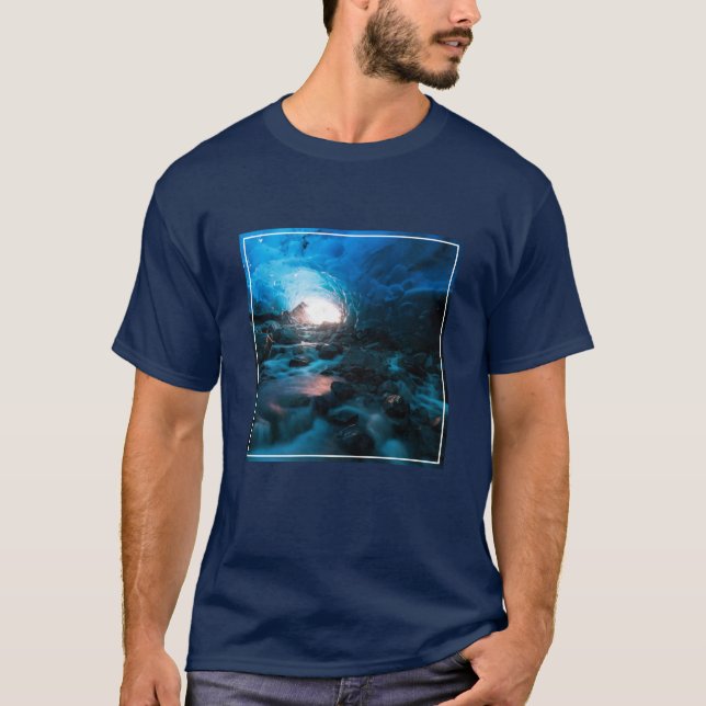 Ice & Snö | Mendenhall Glacier, Juneau, Alaska T Shirt (Framsida)