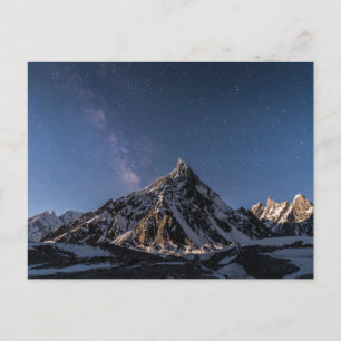 Ice & Snö   Milky Way Baltoro Glacier, Pakistan Vykort