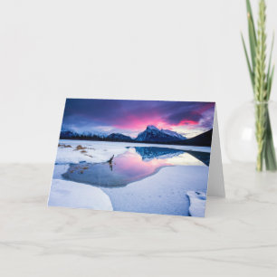 Ice & Snö   Mt Rundle, Kanada Kort