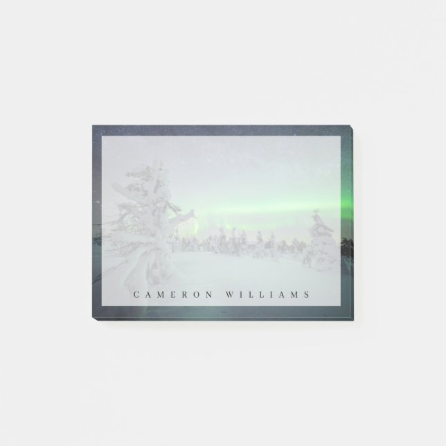 Ice & Snö | Nationalparken Pallas-Yllastunturi Post-it Block (Framsida)