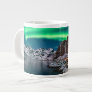 Ice & Snö Norra Ljus, Norge Jumbo Mugg