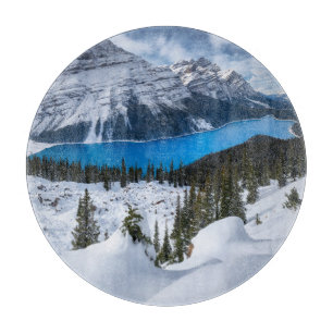 Ice & Snö Peyto Sjö, Canadian Rockies