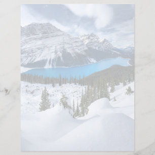 Ice & Snö Peyto Sjö, Canadian Rockies