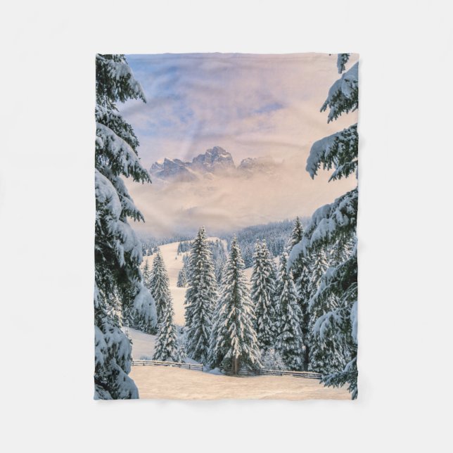 Ice & Snö | Rosengarten, Tyskland Fleecefilt (Framsidan)