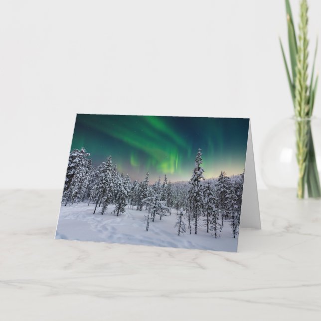 Ice & Snö | Vinterlandskap, Finland Kort (Framsida)