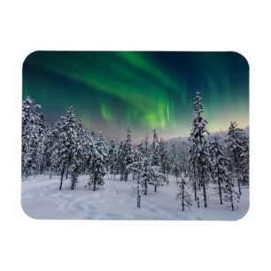 Ice & Snö Vinterlandskap, Finland Magnet