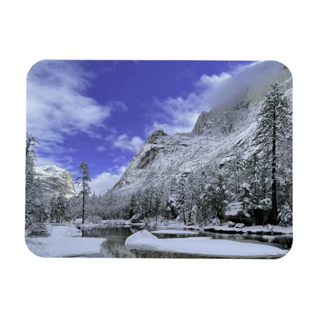 Ice & Snö | Yosemite nationalpark Magnet (Horisontell)