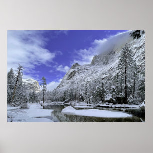 Ice & Snö   Yosemite nationalpark Poster