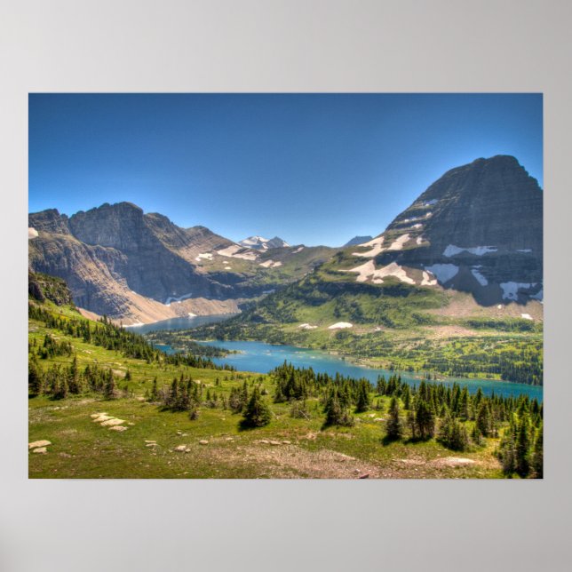 Ice & Snow | Glacier National Park, Montana Poster (Framsidan)