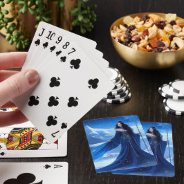 Ice Sorceress of the Tundra Snowflake Casinokort