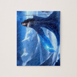 Ice Sorceress of the Tundra Snowflake Pussel