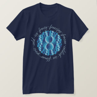 Ice-Spirit Mönster T Shirt