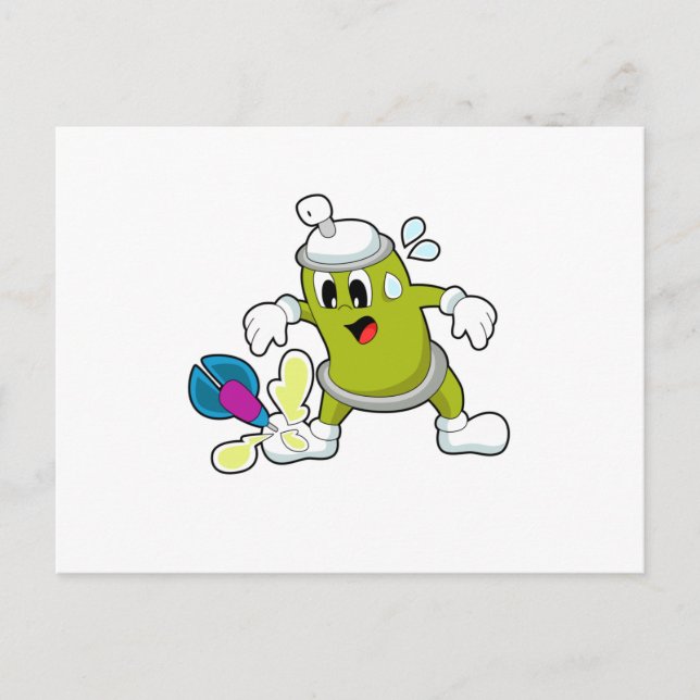 Ice spray Darts Dart Vykort (Framsida)