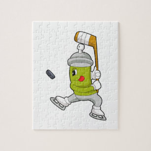Ice spray Ice hockey Ice hockey stick Pussel
