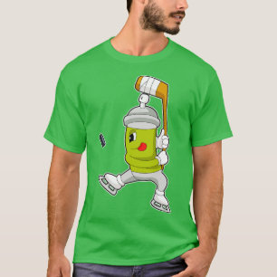 Ice Spray Ice Hockey Ice Hockey Stick T Shirt