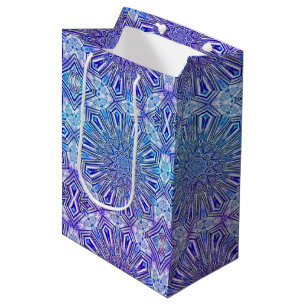 Ice Star Kaleidoscope Mönster Gift Bag