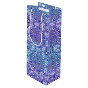 Ice Star Kaleidoscope Mönster Vin Gift Bag