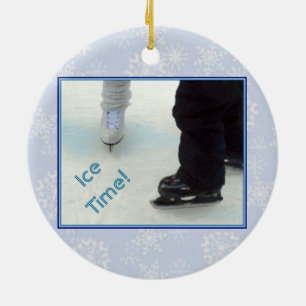 Ice Time-prydnad Julgransprydnad Keramik