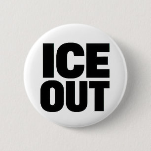 "ICE UT"-protestknapp Knapp