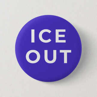 ICE UT Protestknapp | Kraftfull invandringspolitik Knapp