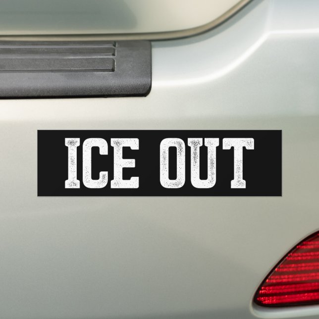 ICE Ut - Reform av invandring anti-ICE Bildekal (På Bil)