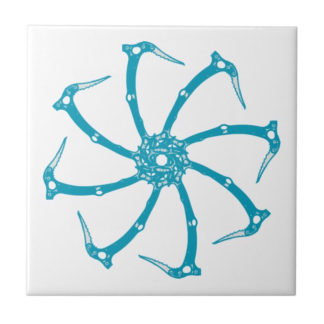 Ice Verktyg Spindle Kakelplatta (Framsidan)