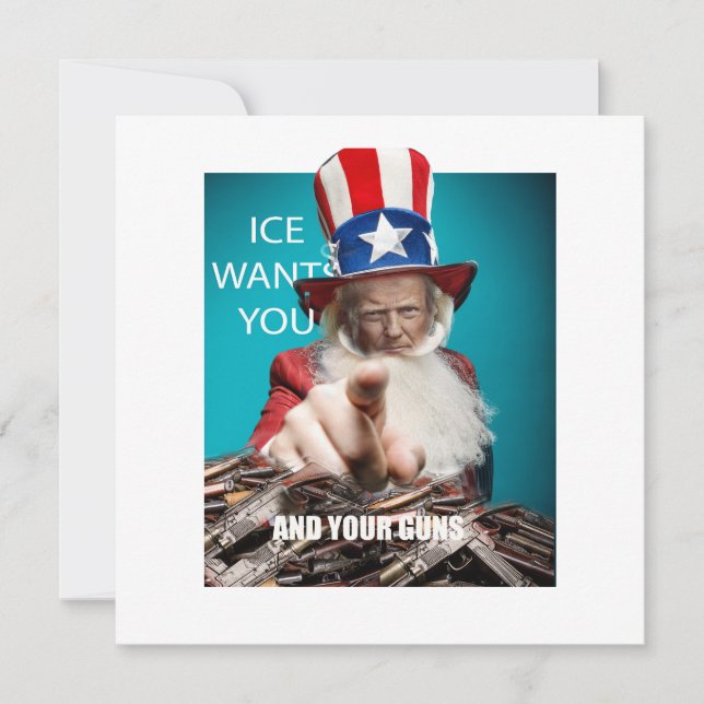 ICE Wants Your Guns (Framsida)