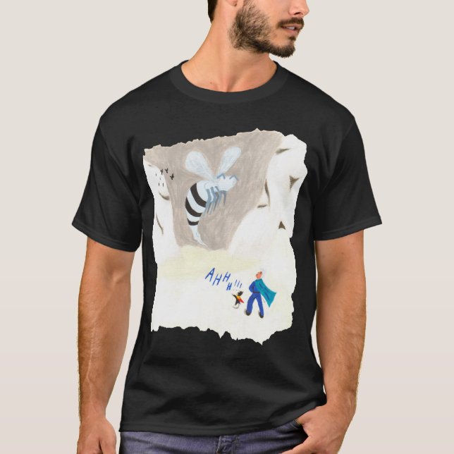 Ice Wasp Mountain T Shirt (Framsida)
