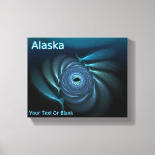 Ice Whales - Alaska Canvastryck