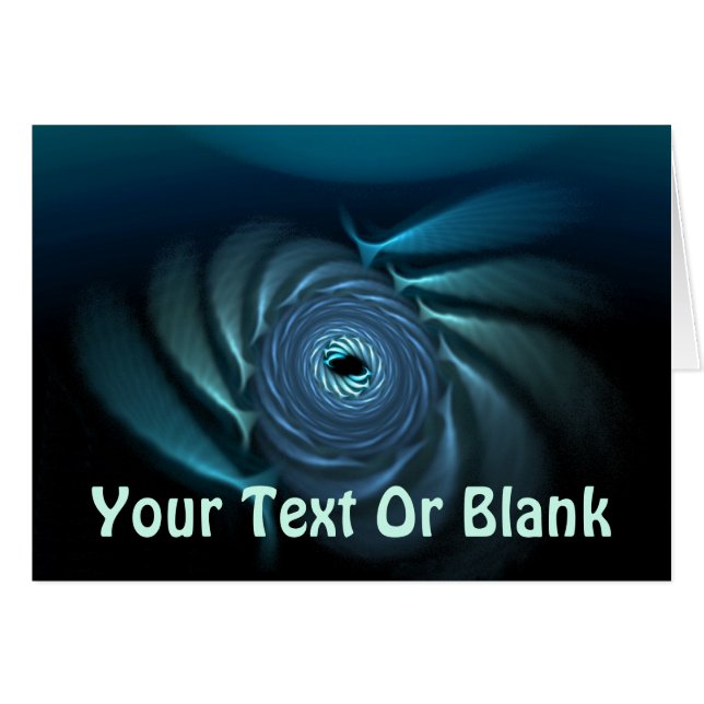 Ice Whales Hälsningskort (Framsidan Horizontal)