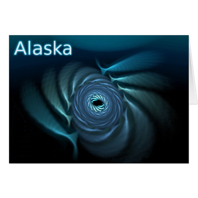 Ice Whales Hälsningskort (Framsidan Horizontal)