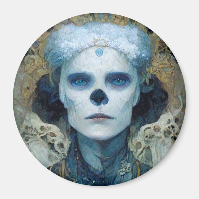 Ice Witch 3 Fantasy Sci-Fi Magnet (Framsidan)