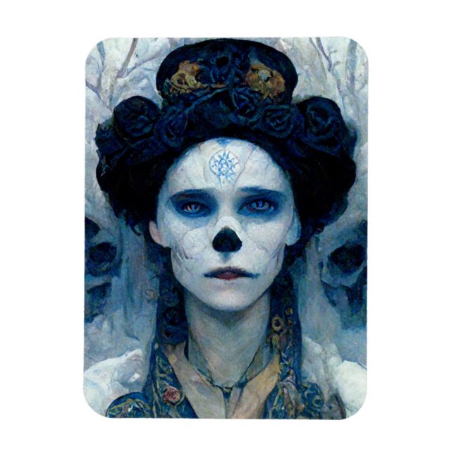 Ice Witch 5 Fantasy Sci-Fi Magnet (Vertikal)