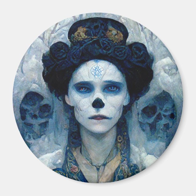 Ice Witch 5 Fantasy Sci-Fi Magnet (Framsidan)