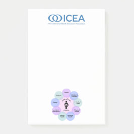 ICEA Circle of Care Note Pad Post-it Block