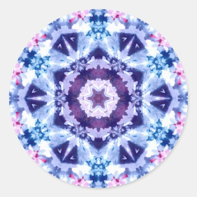 Iceagonia Sticker Runt Klistermärke (Framsida)