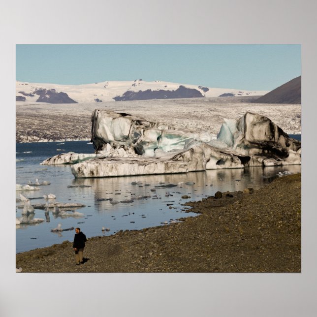 Iceberbildningar Poster (Framsidan)