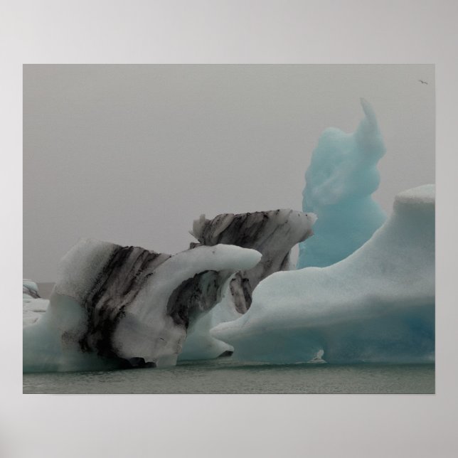 Iceberbildningar Poster (Framsidan)