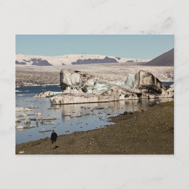Iceberbildningar Vykort (Framsida)